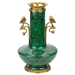 Фарфоровая ваза с малахитовым узором MALACHITE варинант исполнения - 1 | Loft Concept в Ульяновске