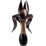 Настольная лампа черная INDONESIAN LAMPS 1 варинант исполнения - 1 | Loft Concept в Ульяновске