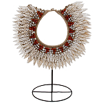 Этническое ожерелье из ракушек на подставке Ethnic Necklace Sharp Lacy Shells варинант исполнения - 1 | Loft Concept в Ульяновске
