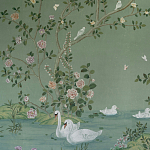 Обои ручная роспись Harpsden blue варинант исполнения - 1 | Loft Concept в Ульяновске