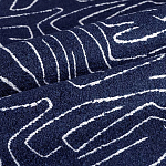 Мебельная ткань Букле синий цвет 140 см T3-8 варинант исполнения - 1 | Loft Concept в Ульяновске