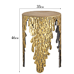 Столик дизайнерский Copper streaks варинант исполнения - 5 | Loft Concept в Ульяновске