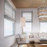 Люстра трехъярусная с декором из круглых деревянных бусин с кисточками Gray Brown Wooden Beads Chandelier варинант исполнения - 4 | Loft Concept в Ульяновске