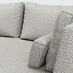 Мебельная ткань Шенилл серо-голубой цвет 142 см T4-47 варинант исполнения - 15 | Loft Concept в Ульяновске