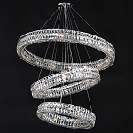 Хрустальная Люстра Элизабет из трех колец Хром  варинант исполнения - 1 | Loft Concept в Ульяновске