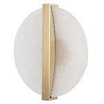 Бра с белым матовым стеклянным плафоном круглой формы Soft Glow Harmony варинант исполнения - 3 | Loft Concept в Ульяновске