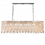 Люстра овальная с хрустальными подвесками Roul Crystal Light варинант исполнения - 4 | Loft Concept в Ульяновске