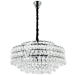 Люстра с хрустальными подвесками в виде капель Antoine Crystal Drops Chrome Chandelier 16 варинант исполнения - 2 | Loft Concept в Ульяновске