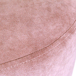 Банкетка овальная пыльно-розовый велюр на 4-х металлических ножках золотого цвета SANJAY варинант исполнения - 5 | Loft Concept в Ульяновске