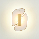 Бра с мраморными вставками Marble Plates варинант исполнения - 2 | Loft Concept в Ульяновске