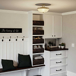 Потолочный светильник со стеклянным плафоном в виде купола Quoizel варинант исполнения - 16 | Loft Concept в Ульяновске