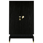 Платяной шкаф Elsa Dreams Black с 2-мя фасадами варинант исполнения - 5 | Loft Concept в Ульяновске