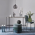 Подсвечник фигурный голубой Bright Accent 33 см варинант исполнения - 4 | Loft Concept в Ульяновске