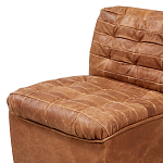 Модульное кожаное кресло Maxence Lounge Leather Armchair варинант исполнения - 2 | Loft Concept в Ульяновске