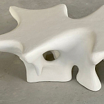 Кофейный стол природной формы Sirius White Coffee Table варинант исполнения - 1 | Loft Concept в Ульяновске