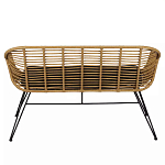 Кушетка плетеная из ротанга Wicker Сouch варинант исполнения - 2 | Loft Concept в Ульяновске