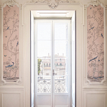 Обои ручная роспись Earlham Almost Mauve варинант исполнения - 3 | Loft Concept в Ульяновске