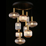 Люстра подвесная Karmelitta Smoky Black варинант исполнения - 2 | Loft Concept в Ульяновске