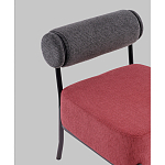 Кресло Ponpoun тёмно-серый бордо варинант исполнения - 2 | Loft Concept в Ульяновске