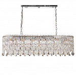 Люстра овальная с хрустальными подвесками Roul Crystal Light варинант исполнения - 6 | Loft Concept в Ульяновске