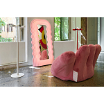 Дизайнерское плюшевое розовое кресло в форме руки Poltronova Joe Plush Taffy Pink Armchair варинант исполнения - 5 | Loft Concept в Ульяновске