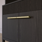 Стеллаж Primo с ящиками Темный орех варинант исполнения - 5 | Loft Concept в Ульяновске