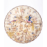 Чаша с цветочным орнаментом на ножке в виде бронзового ангела Eden Garden варинант исполнения - 4 | Loft Concept в Ульяновске