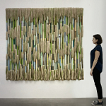 Художественный панно макраме Wall decor Voice the Forest варинант исполнения - 1 | Loft Concept в Ульяновске