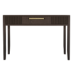 Элегантная Консоль Primo с выдвижным ящиком Темный орех варинант исполнения - 6 | Loft Concept в Ульяновске