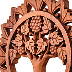 Панно из дерева круглое Osier Panel With Trees варинант исполнения - 2 | Loft Concept в Ульяновске