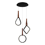 Подвесной светильник с геометрическими источниками света Geometric Architecture of Light варинант исполнения - 1 | Loft Concept в Ульяновске