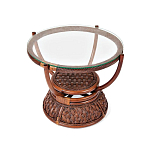 Столик кофейный из ротанга Eloise варинант исполнения - 1 | Loft Concept в Ульяновске