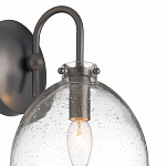 Бра с куполообразным прозрачным плафоном Glass Dome with Seeds варинант исполнения - 1 | Loft Concept в Ульяновске