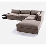 4-х местный Угловой модульный диван Zartаrn с приставным деревянным столиком варинант исполнения - 3 | Loft Concept в Ульяновске