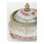 Шкатулка фарфоровая с цветочной росписью Eden Garden варинант исполнения - 2 | Loft Concept в Ульяновске