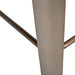 Стул барный светло-серый из экокожи Spectacular High Bar Stool варинант исполнения - 6 | Loft Concept в Ульяновске