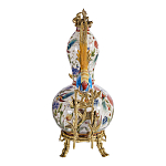 Ваза из фарфора с птицами и цветочной росписью Garden of Eden варинант исполнения - 3 | Loft Concept в Ульяновске