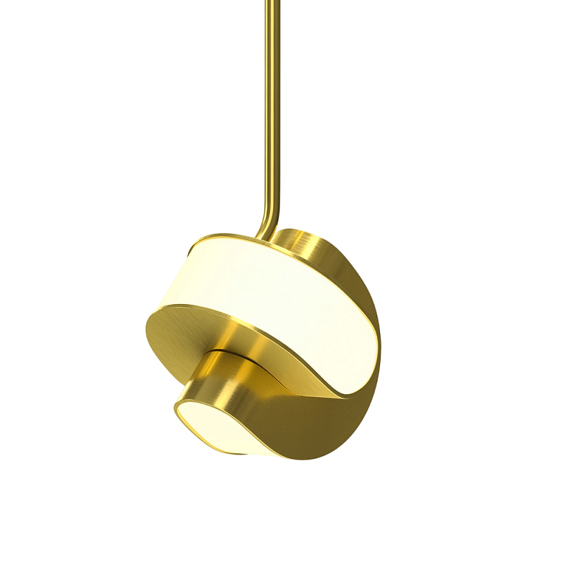 Подвесной светильник в цвете Латунь Levix Латунь сатинированная в Ульяновске | Loft Concept 