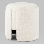 Дизайнерский Пуф Букле Poof Alice White Boucle  варинант исполнения - 3 | Loft Concept в Ульяновске