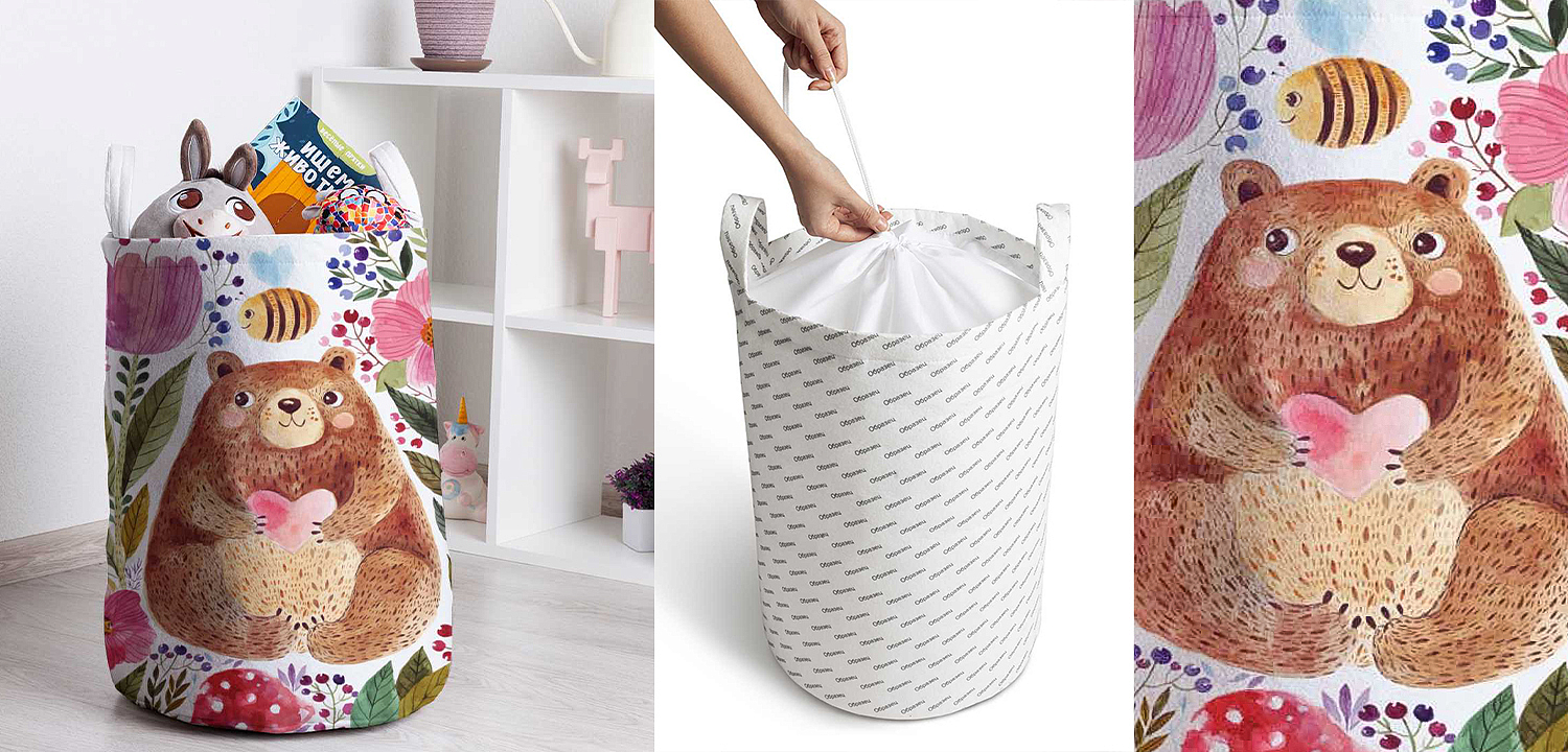 Корзина Love Bear Basket Корзина Love Bear Basket - Loft-Concept в Ульяновске
