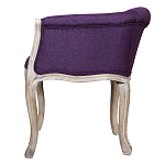 Кресло низкое в стиле прованс Louis French Armchair purple flax варинант исполнения - 2 | Loft Concept в Ульяновске