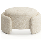 Круглая Оттоманка Alice ткань букле варинант исполнения - 2 | Loft Concept в Ульяновске