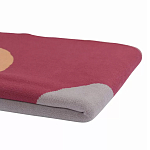 Плед из хлопка с абстрактным принтом Elysian Flow Ember варинант исполнения - 3 | Loft Concept в Ульяновске