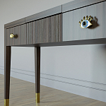 Туалетный стол - Трельяж Elsa Dreams Walnut 120 см варинант исполнения - 3 | Loft Concept в Ульяновске