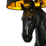 Horse Statue Floor Lamp Большой светильник Черная Лошадь варинант исполнения - 1 | Loft Concept в Ульяновске