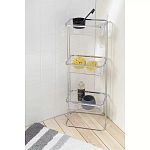 Полка напольная трехъярусная для ванной Bathroom Floor Shelf варинант исполнения - 6 | Loft Concept в Ульяновске