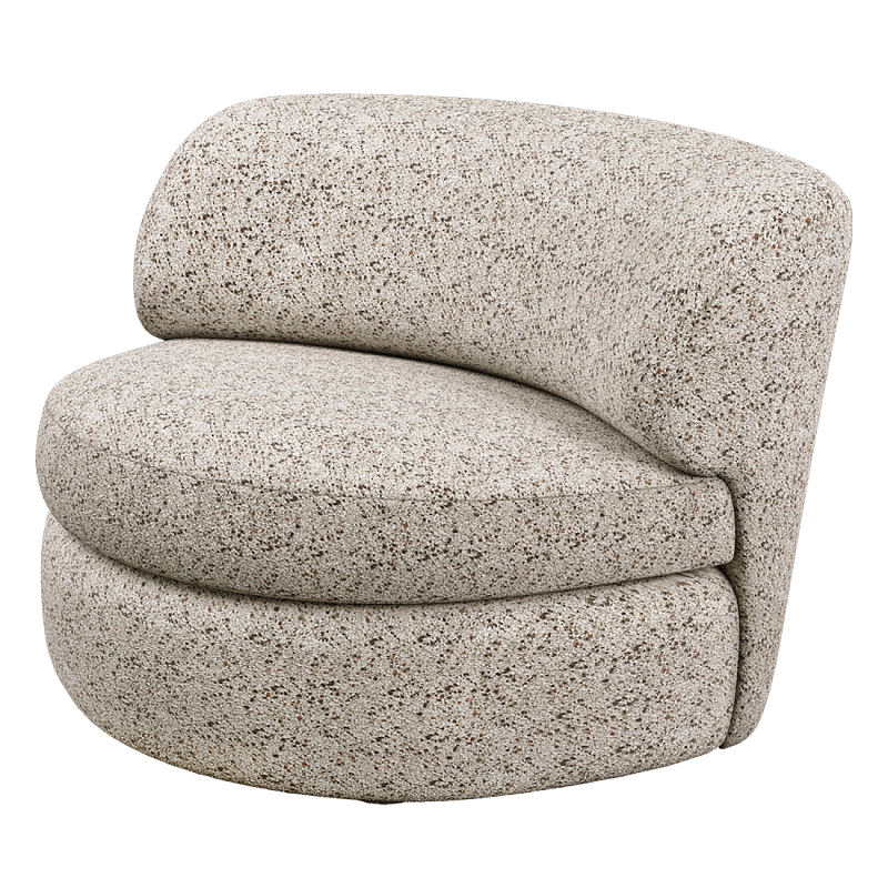 Кресло Ulysses Молочный Серый в Ульяновске | Loft Concept 