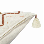 Подушка декоративная с геометрическим узором и кисточками Divine Abstractions варинант исполнения - 2 | Loft Concept в Ульяновске