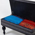 Мягкая банкетка с зоной для хранения Casket Dark Grey варинант исполнения - 4 | Loft Concept в Ульяновске