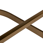 Стул барный букле бежевый с каркасом цвета матовое золото Tactility варинант исполнения - 4 | Loft Concept в Ульяновске